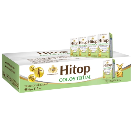 Sữa pha sẵn Hitop Colostrum bổ sung Sữa non 110ml