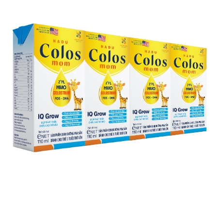 Sữa Bột Pha Sẵn Hadu Colosmom Grow Nest 110ml ( Thùng 12 Cầu )