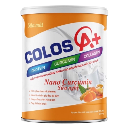 Sữa nghệ Colos A+ Curcumin 900g