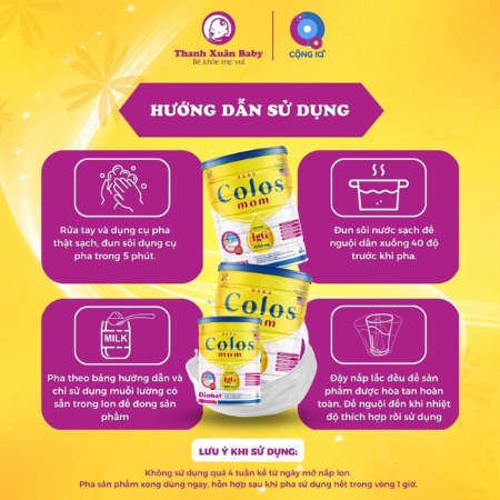 Sữa non Colosmom Glucerna 800G