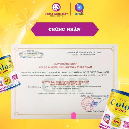 Sữa non Colosmom Glucerna 800G