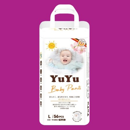 Bỉm quần YuYu L 56 miếng (Baby 9-14kg)