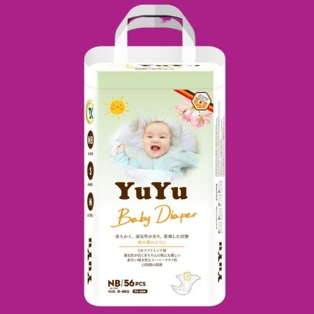 Bỉm dán YuYu Newbone 56 miếng (Baby 0-4kg)