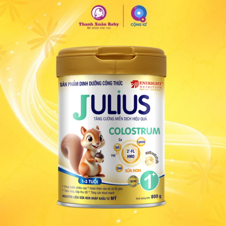 Thành phần sữa dinh dưỡng Julius Colostrum 1+ 800g