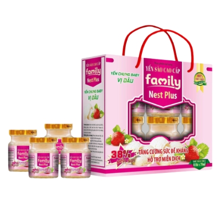 Yến sào Family Dâu - Xách 6