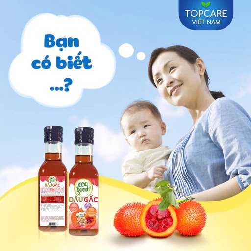 Dầu Gấc nguyên chất Ecofood 60ml