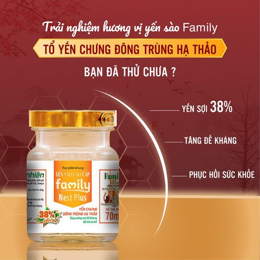 Yến Family Sữa Non - Lọ Rời 70ml