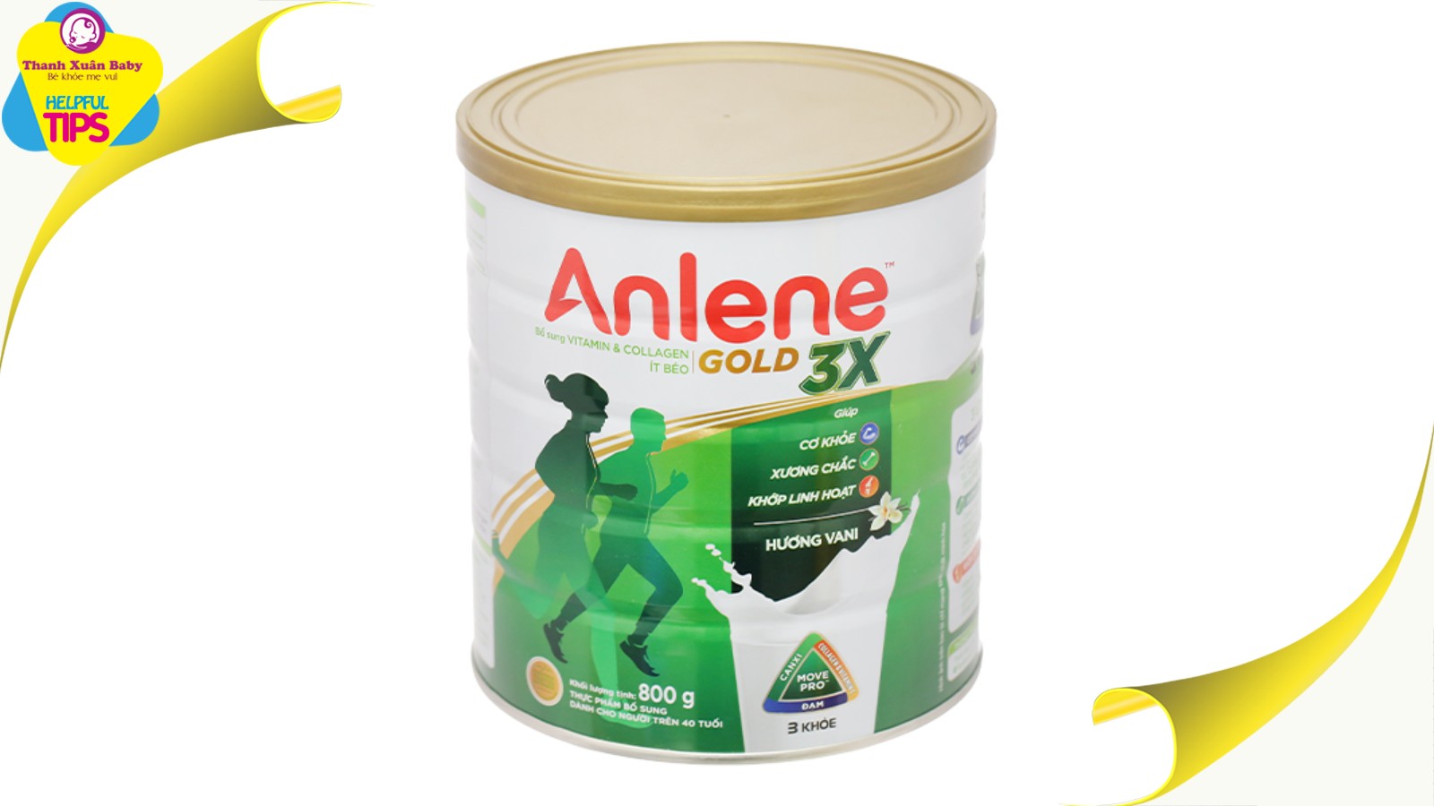  Sữa Anlene 3X Gold