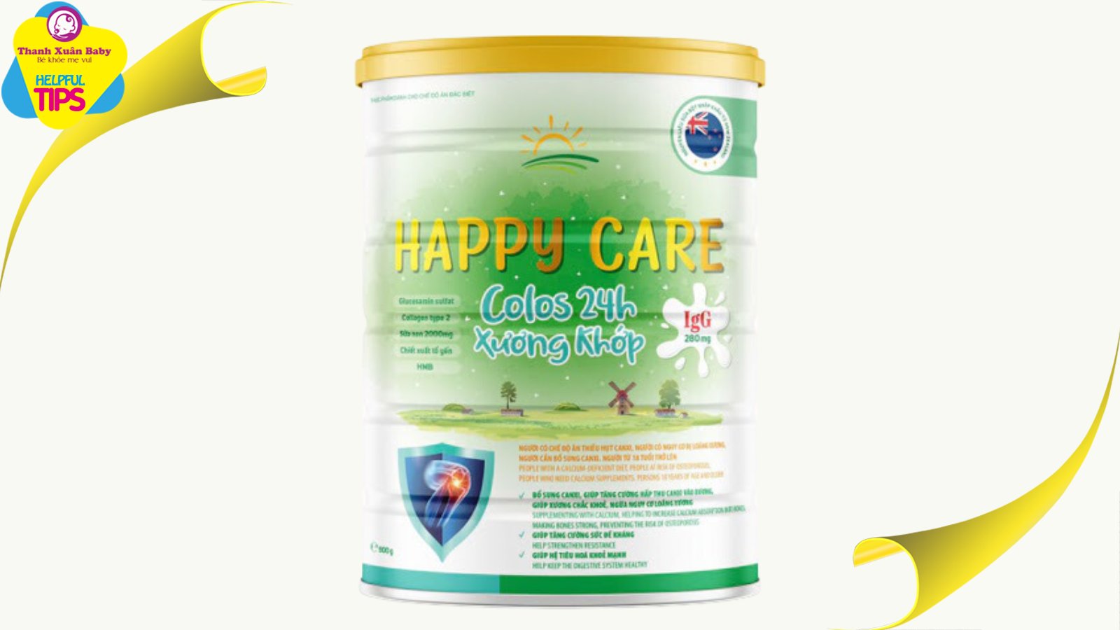 Sữa non Happy Care Xương Khớp