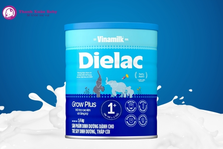 Sữa bột Dielac Grow Plus 1+