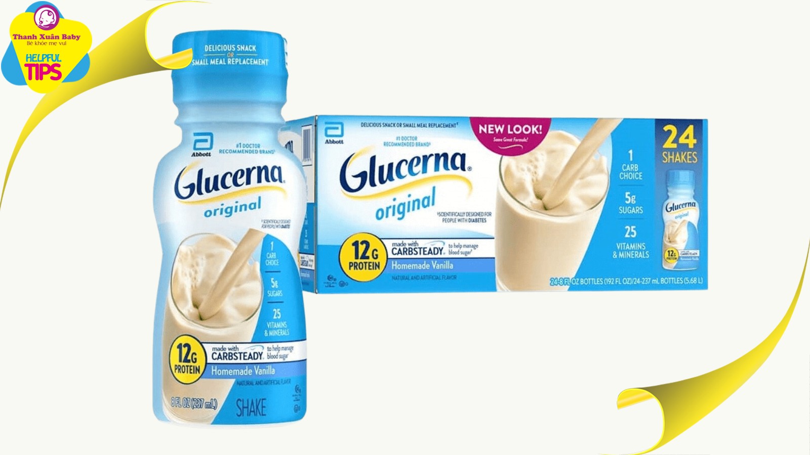 Sữa nước Glucerna Shake
