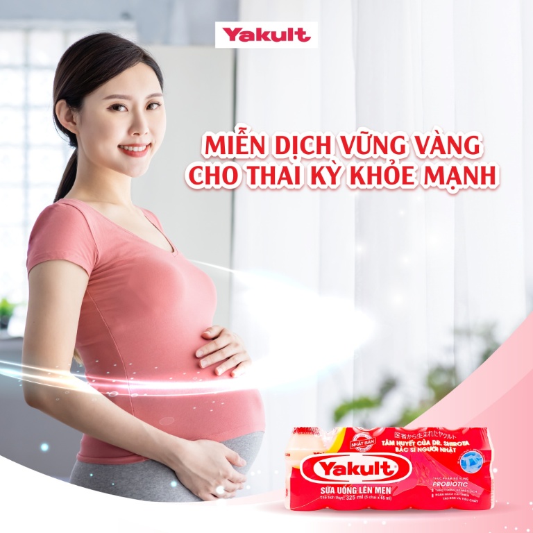 yakult tốt cho mẹ bầu