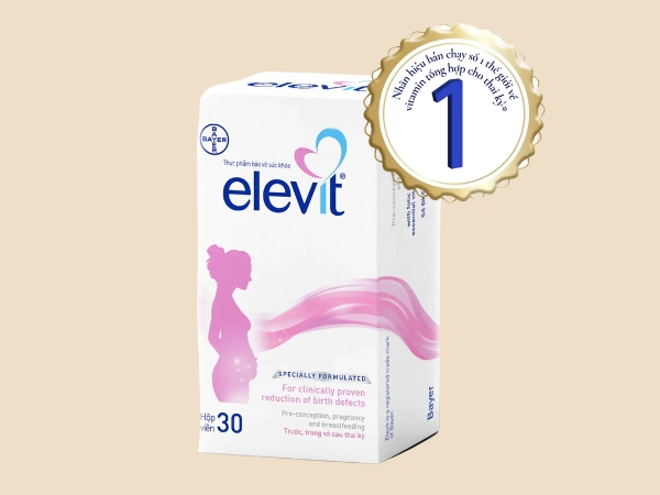 Vitamin cho bà bầu elevit