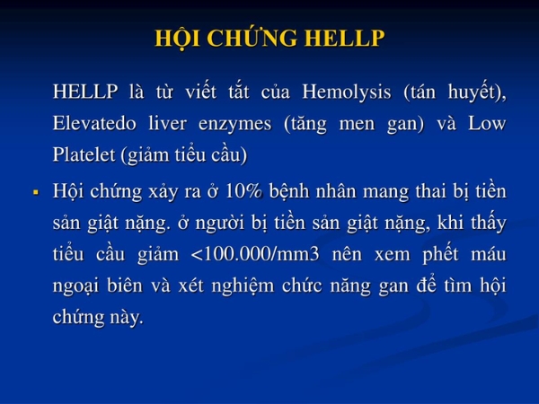 Hội chứng Hellp