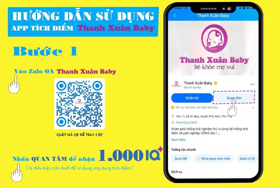 quét mã để sử dụng app