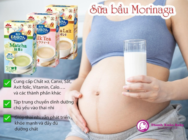 Sữa Bầu Morinaga Nhật Bản