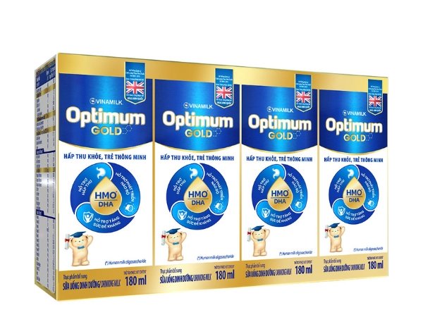 sữa pha sẵn cho bé từ 1 tuổi - sữa pha sẵn Vinamilk Optimum Gold 3