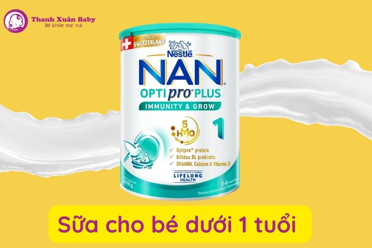 Sữa bột NAN Optipro Plus 1