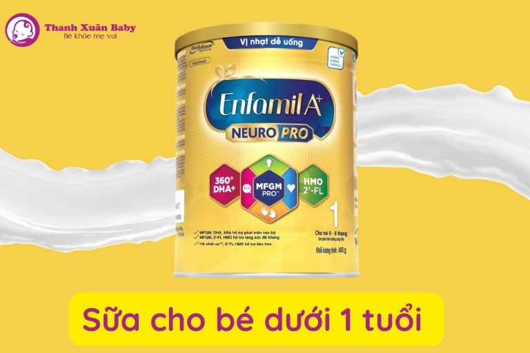Sữa bột Enfamil A+ Neuropro