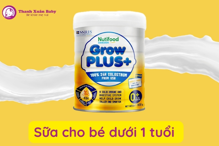 Sữa bột Nutifood Grow PLUS+