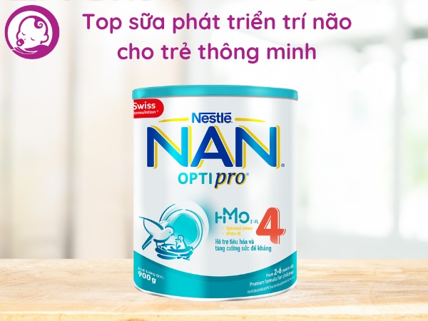 Sữa cho bé phát triển trí não NAN Optipro 4