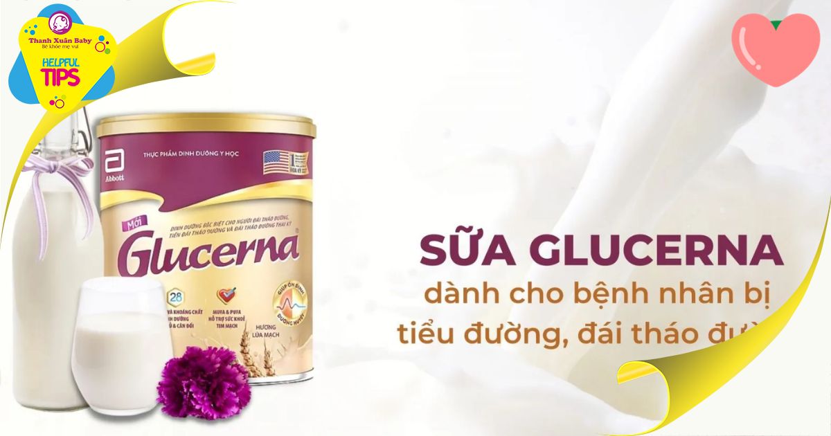 sữa Glucerna cho người suy thận tiểu đường