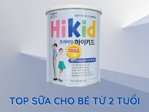 Sữa Hikid Premium tách béo lon 600g