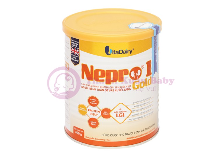 Sữa Nepro 1 Gold cho người bị hội chứng thận hư