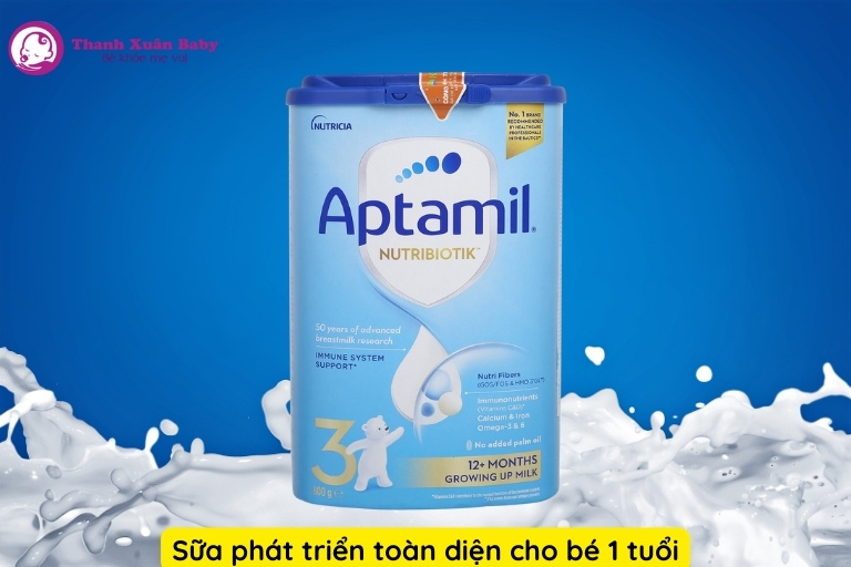 sữa phát triển toàn diện cho trẻ 1 tuổi
