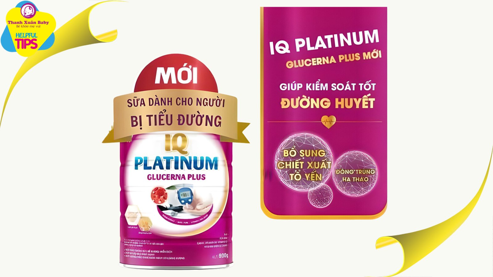 Sữa Platinum Glucerna cho người tiểu đường