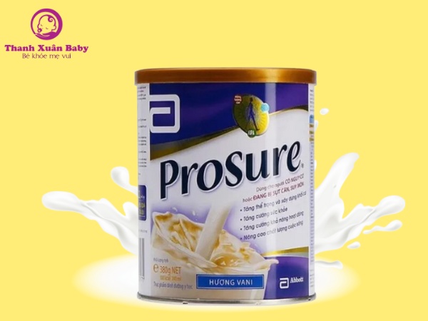 Sữa Prosure rất tốt cho người ung thư gan