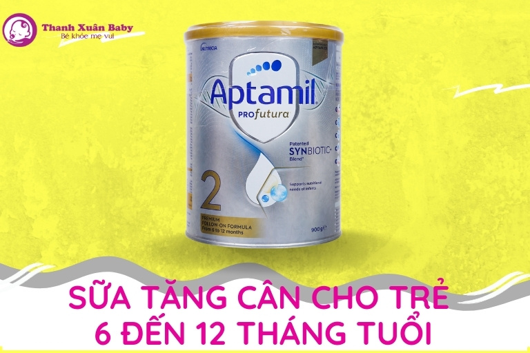 Aptamil Profutura số 2 là dòng sữa tăng cân cho bé khá tốt