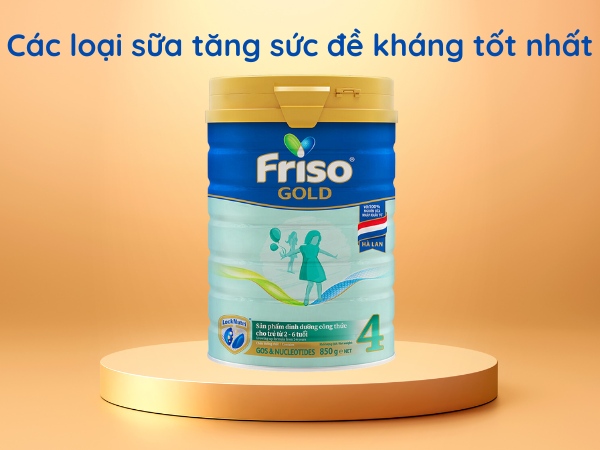 Sữa tăng sức đề kháng cho bé Friso Gold 4