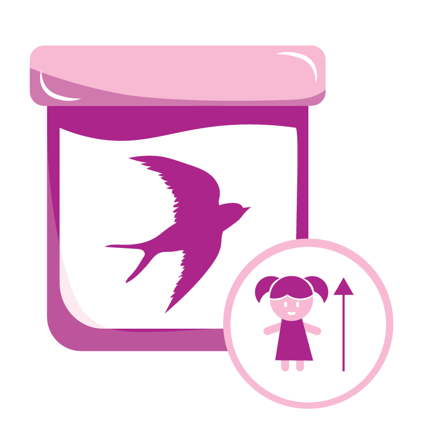 Yến phát triển chiều cao