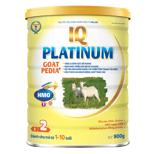 Sữa dê IQ Platinum Goat Pedia+ 900g