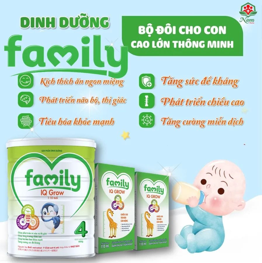 Sữa Bột Pha Sẵn Family 110ml