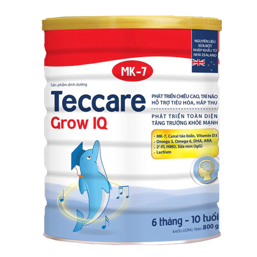 Sữa bột Teccare Grow 800gr