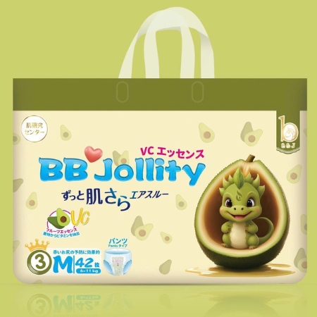 Tã bỉm cao cấp BB Jollity M-50 dán đêm