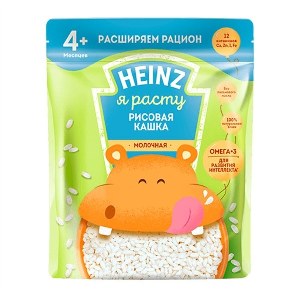 Bột ăn dặm Heinz vị gạo sữa 4m+