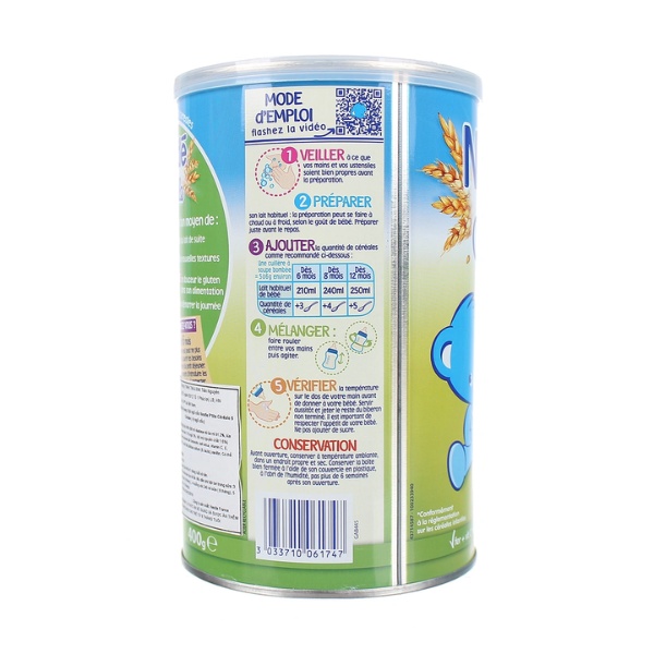 Bột Pha Sữa Nestle Vị 5 Loại Ngũ Cốc 400g (Cho Bé Từ 6 Tháng)