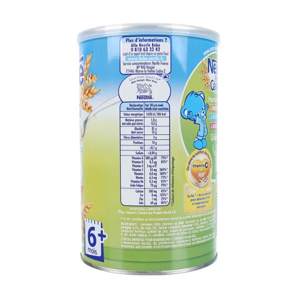 Bột Pha Sữa Nestle Vị 5 Loại Ngũ Cốc 400g (Cho Bé Từ 6 Tháng)