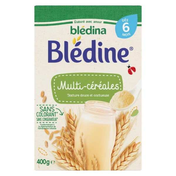 Bột pha sữa Bledina 6+ vị ngũ cốc 400g
