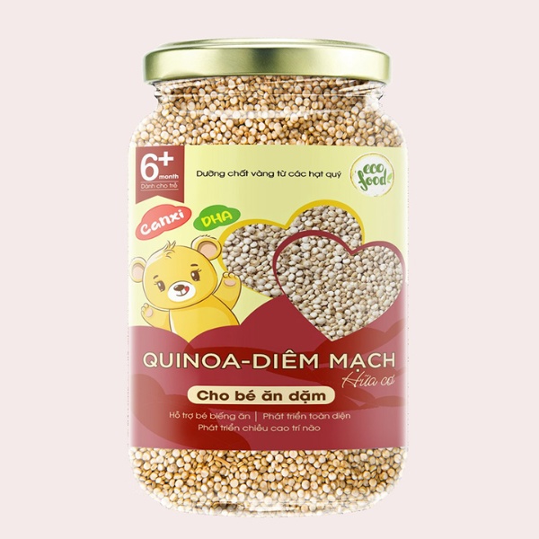 Hạt Diêm Mạch - Quinoa Ecofood 120g