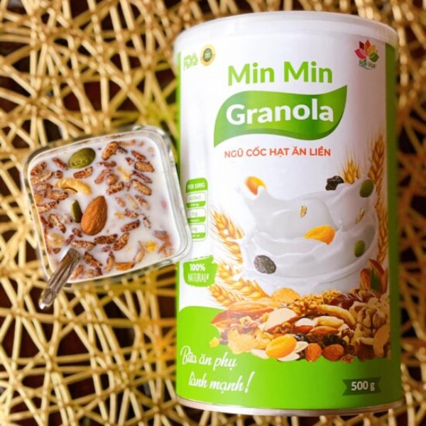 Ngũ cốc hạt ăn liền Min Min 500g