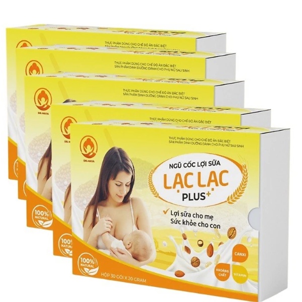 Ngũ Cốc Lợi Sữa Lạc Lạc 600g