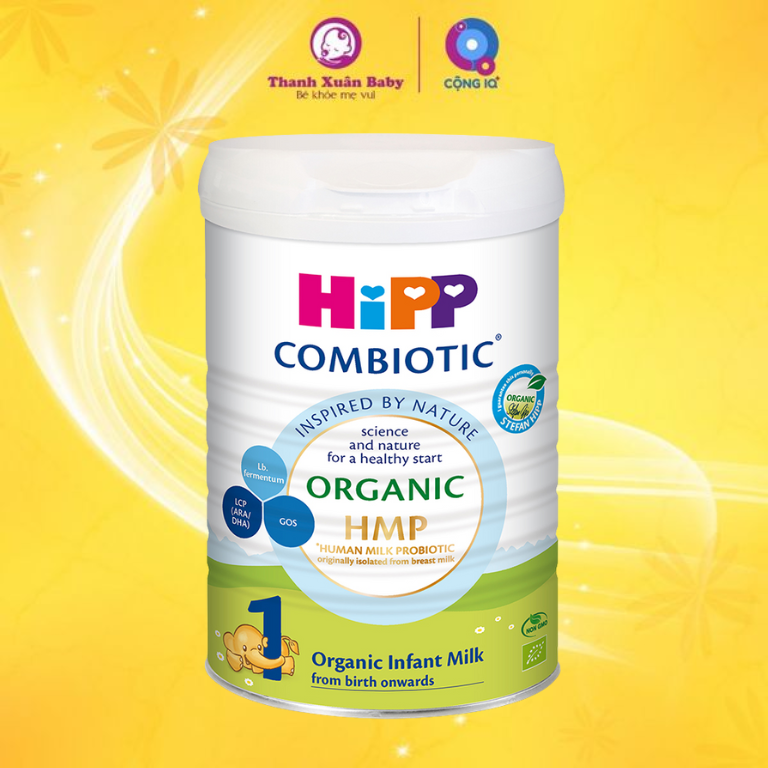 Giới thiệu Sữa HiPP ORGANIC COMBIOTIC số 1 (800g)