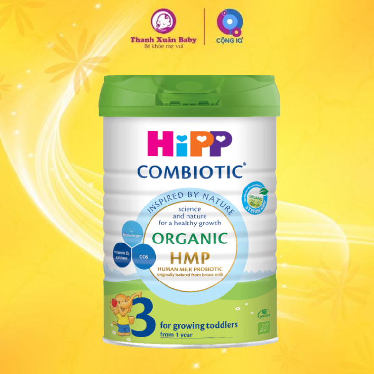 Giới thiệu Sữa HiPP ORGANIC COMBIOTIC số 3 (800g)