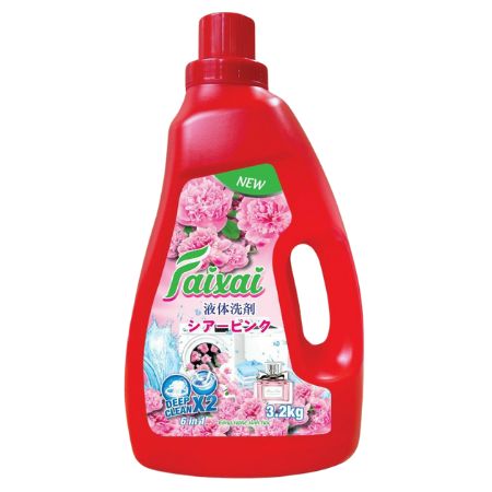Nước giặt dưỡng vải cao cấp Faixai hồng 3.2 kg