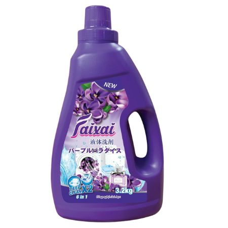 Nước giặt dưỡng vải cao cấp Faixai tím 3.2 kg