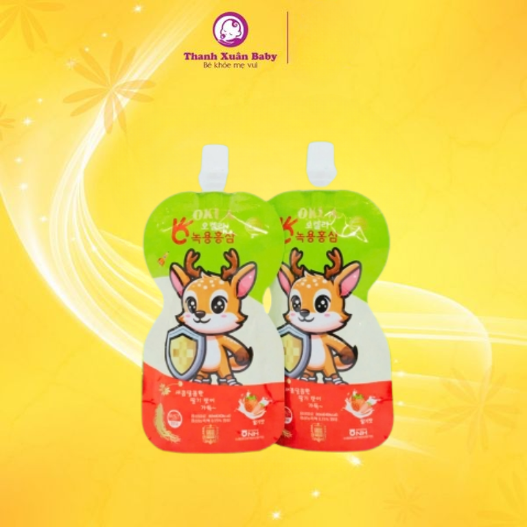 Nước uống Hồng sâm nhung hươu OKLA Hàn Quốc